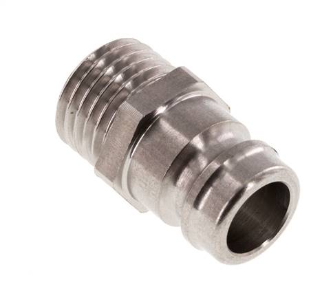 Tapón de acoplamiento del molde DN 9 de acero inoxidable con rosca macho M14x1,5