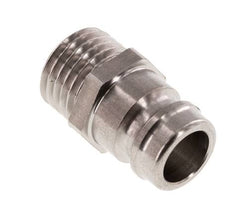 Tapón de acoplamiento del molde DN 9 de acero inoxidable con rosca macho M14x1,5