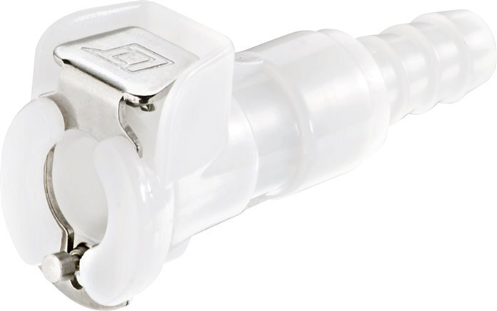 POM DN 3.2 Enchufe de anclaje Linktech 6,4 mm Pilar para manguera Serie 20