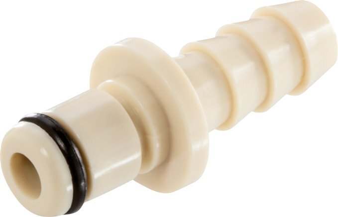 PP DN 3.2 Enchufe de anclaje Linktech Pilar para manguera de 3,2 mm Beige Serie 20