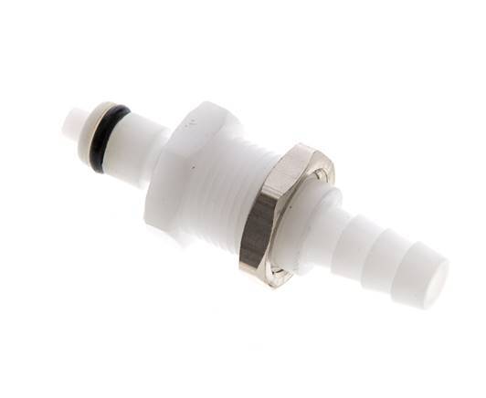 POM DN 3.2 Tapón de anclaje Linktech 6.4 mm Mampara para manguera Serie 20
