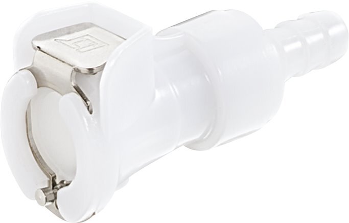 POM DN 6.4 Linktech Enchufe de anclaje de 6,4 mm Pilar de manguera de doble cierre Serie 40
