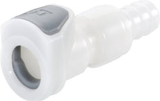 POM DN 6,4 Enchufe de anclaje Linktech de 9,5 mm Pilar de manguera de doble cierre Serie 50