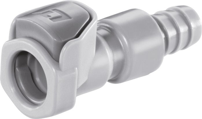 PP DN 6.4 Enchufe de anclaje Linktech de 9,5 mm Pilar de manguera de doble cierre Serie 50
