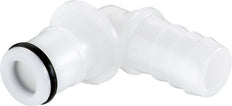 POM DN 6.4 Tapón de anclaje Linktech 6.4 mm Pilar de manguera 90 grados Serie 50