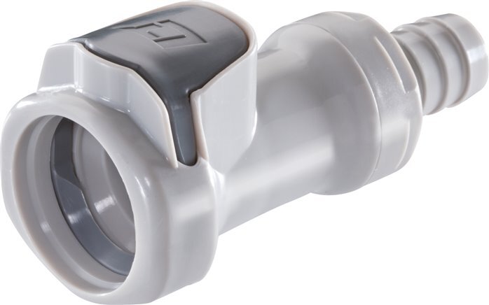 PP DN 9.5 Enchufe de anclaje Linktech 12.7 mm Pilar de manguera de doble cierre Serie 60
