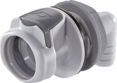 PP DN 9.5 Linktech Enchufe de anclaje de 12,7 mm Mampara de manguera con doble cierre de 90 grados Serie 60