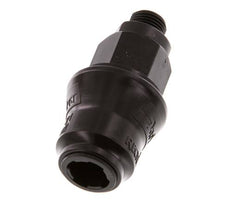 POM DN 5 Enchufe de acoplamiento G 1/8 pulgadas rosca macho