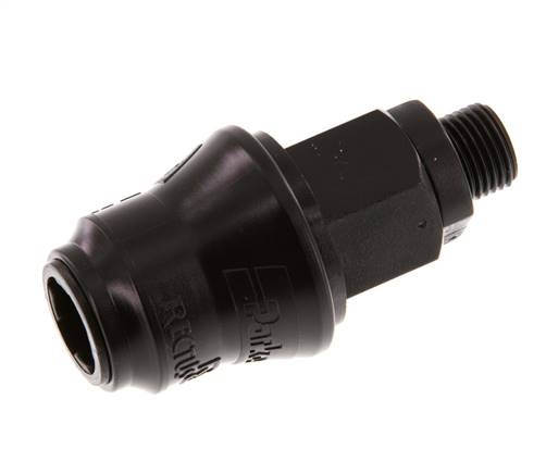 POM DN 5 Enchufe de acoplamiento G 1/8 pulgadas rosca macho