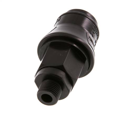 POM DN 5 Enchufe de acoplamiento G 1/8 pulgadas rosca macho