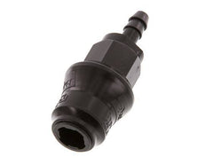 POM DN 5 Acoplamiento Pilar para manguera de 6 mm