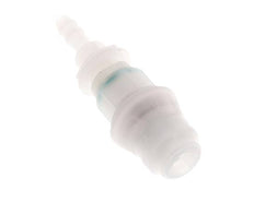 Acoplamiento de PVDF DN 5 Pasamuros de 6 mm