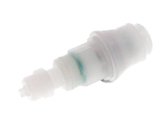 Acoplamiento de PVDF DN 5 Tuerca de unión de 4x6 mm Pasamuros