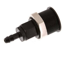 POM DN 5 Enchufe de anclaje de 6 mm Pilar para manguera