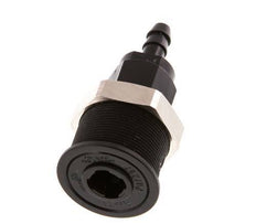 POM DN 5 Enchufe de anclaje de 6 mm Pilar para manguera