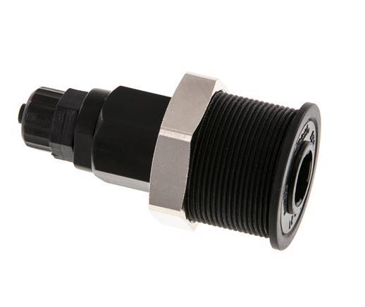 POM DN 5 Acoplamiento Tuerca de Unión 4x6 mm Pull-Off