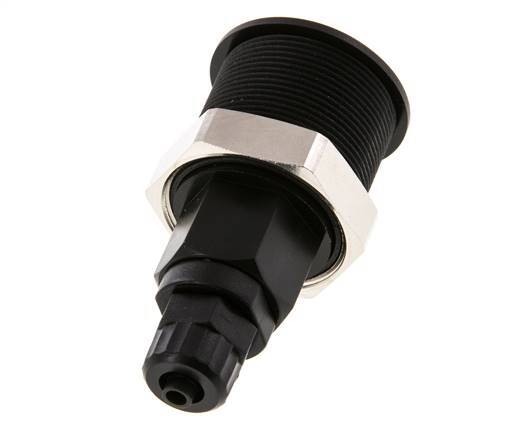 POM DN 5 Acoplamiento Tuerca de Unión 4x6 mm Pull-Off
