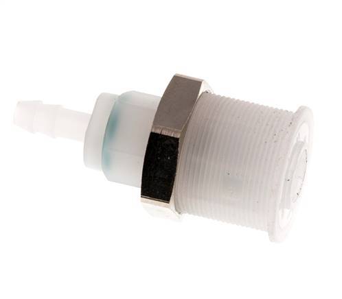 Acoplamiento de PVDF DN 5 Manguito de 6 mm