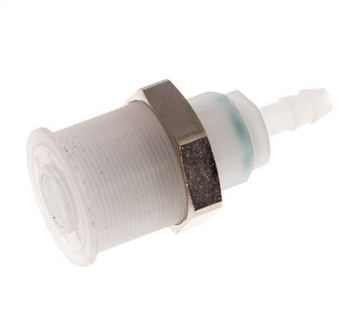 Acoplamiento de PVDF DN 5 Manguito de 6 mm