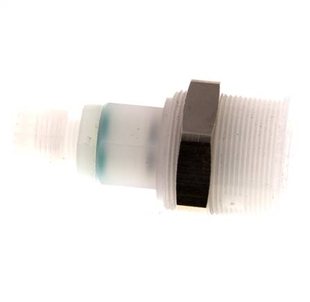 Acoplamiento de PVDF DN 5 Tuerca de unión de 4x6 mm Pull-Off