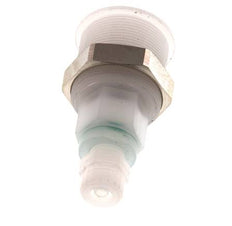 Acoplamiento de PVDF DN 5 Tuerca de unión de 4x6 mm Pull-Off