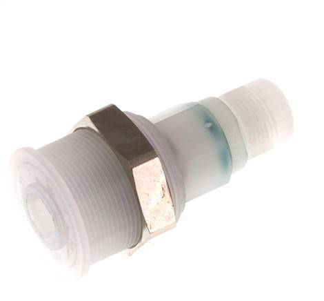Acoplamiento de PVDF DN 5 Tuerca de unión de 6x8 mm