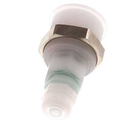 Acoplamiento de PVDF DN 5 Tuerca de unión de 6x8 mm