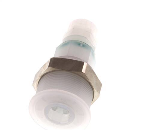 Acoplamiento de PVDF DN 5 Tuerca de unión de 6x8 mm