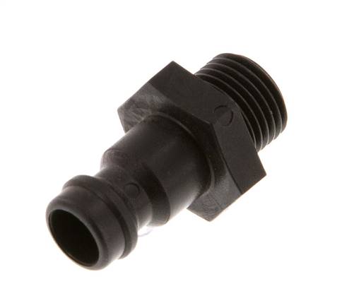 POM DN 5 Tapón de acoplamiento G 1/8 pulgadas rosca macho