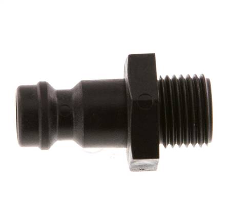 POM DN 5 Tapón de acoplamiento G 1/8 pulgadas rosca macho