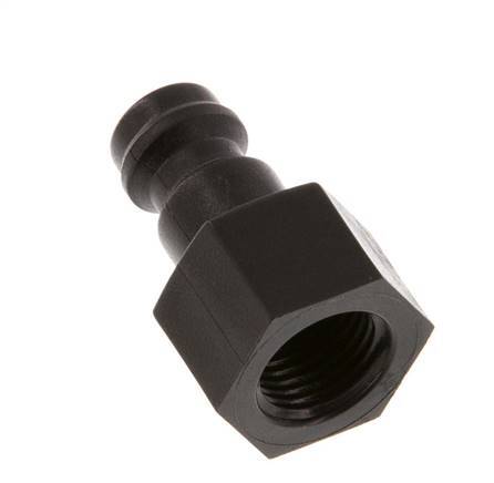 POM DN 5 Tapón de acoplamiento G 1/8 pulgadas rosca hembra
