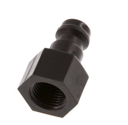 POM DN 5 Tapón de acoplamiento G 1/8 pulgadas rosca hembra