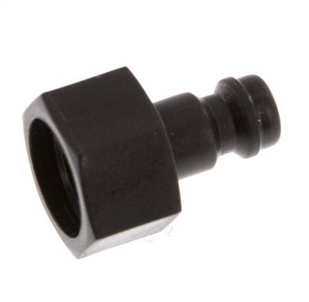 Enchufe de acoplamiento POM DN 5 G 1/4 pulgadas rosca hembra