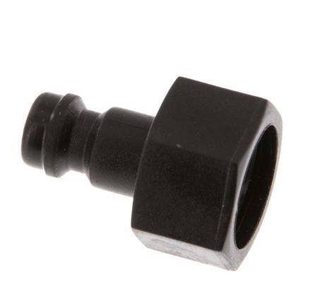 Enchufe de acoplamiento POM DN 5 G 1/4 pulgadas rosca hembra
