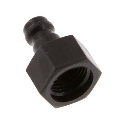 Enchufe de acoplamiento POM DN 5 G 1/4 pulgadas rosca hembra