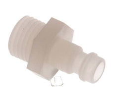 PVDF DN 5 Tapón de acoplamiento G 1/4 pulgadas rosca macho