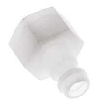 PVDF DN 5 Enchufe de acoplamiento G 1/4 pulgadas rosca hembra