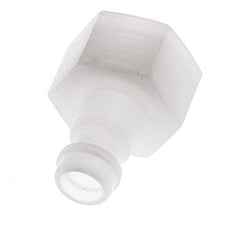 PVDF DN 5 Enchufe de acoplamiento G 1/4 pulgadas rosca hembra