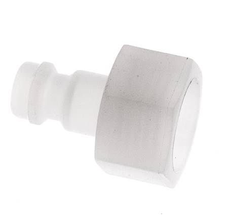 PVDF DN 5 Enchufe de acoplamiento G 1/4 pulgadas rosca hembra