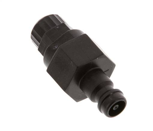POM DN 5 Tapón de acoplamiento 4x6 mm Tuerca de unión Doble cierre