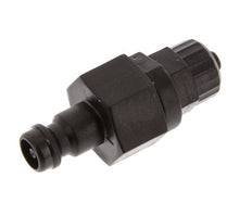 POM DN 5 Tapón de acoplamiento 4x6 mm Tuerca de unión Doble cierre