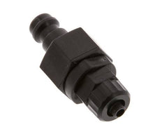 POM DN 5 Tapón de acoplamiento 4x6 mm Tuerca de unión Doble cierre