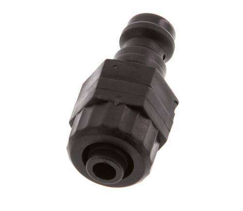 Tapón de acoplamiento PVDF DN 5 Tuerca de unión 4x6 mm