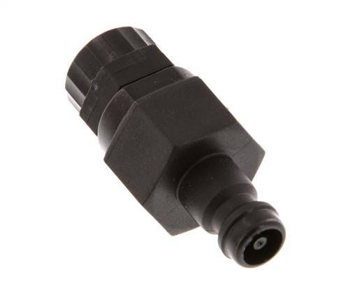Tapón de acoplamiento POM DN 5 Tuerca de unión 6x8 mm Cierre doble