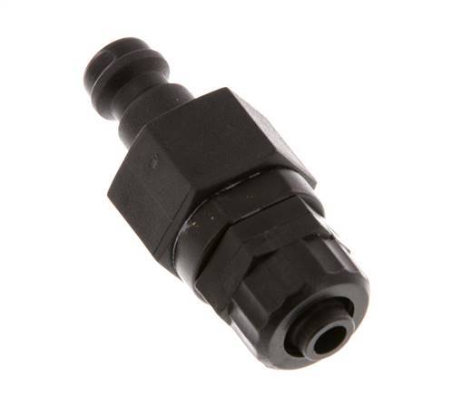 Tapón de acoplamiento POM DN 5 Tuerca de unión 6x8 mm Cierre doble