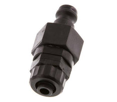 Tapón de acoplamiento POM DN 5 Tuerca de unión 6x8 mm Cierre doble