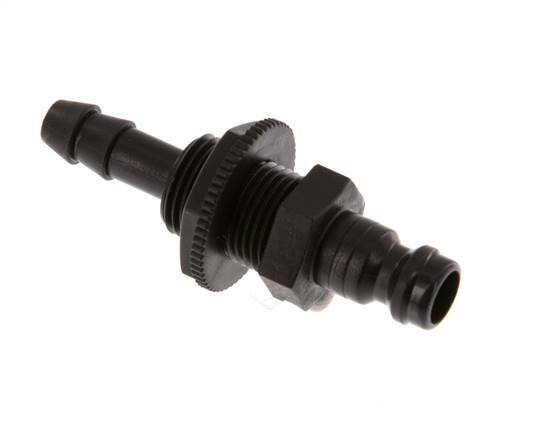 POM DN 5 Tapón de anclaje 6 mm Mampara de pilar de manguera