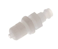 PVDF DN 5 Tapón de acoplamiento 4x6 mm Tuerca de unión Pasamuros