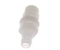 PVDF DN 5 Tapón de acoplamiento 4x6 mm Tuerca de unión Pasamuros