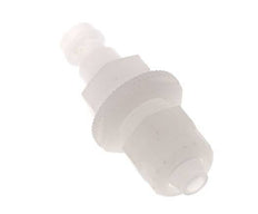 Tapón de acoplamiento PVDF DN 5 Tuerca de unión 6x8 mm Mampara